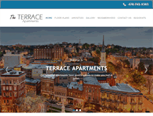 Tablet Screenshot of livetheterrace.com